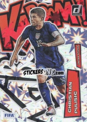 Sticker Christian Pulisic - Donruss Soccer 2022-2023 n. K24 - Panini