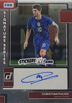 Sticker Christian Pulisic - Donruss Soccer 2022-2023 n. SS-CP - Panini