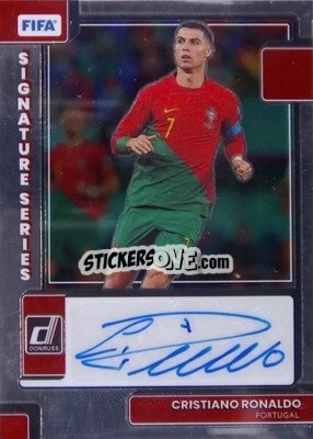 Sticker Cristiano Ronaldo - Donruss Soccer 2022-2023 n. SS-CR - Panini