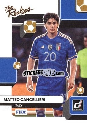 Sticker Matteo Cancellieri - Donruss Soccer 2022-2023 n. TR7 - Panini