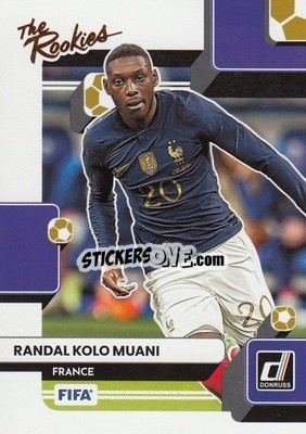 Sticker Randal Kolo Muani - Donruss Soccer 2022-2023 n. TR19 - Panini