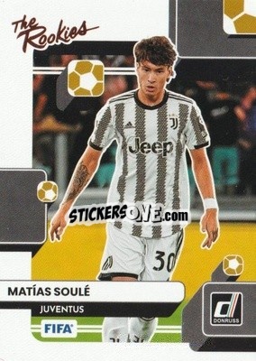 Sticker Matias Soule - Donruss Soccer 2022-2023 n. TR21 - Panini