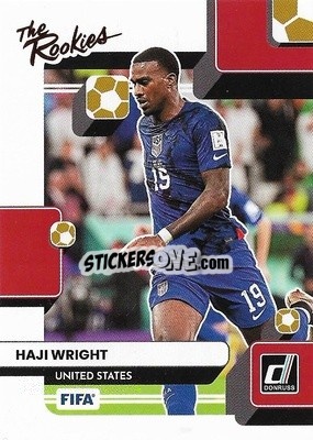 Sticker Haji Wright - Donruss Soccer 2022-2023 - Panini