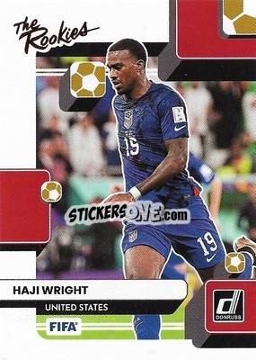 Cromo Haji Wright - Donruss Soccer 2022-2023 n. TR24 - Panini