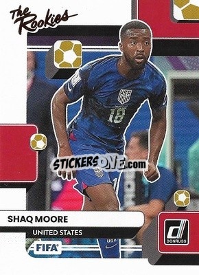 Sticker Shaq Moore - Donruss Soccer 2022-2023 n. TR25 - Panini