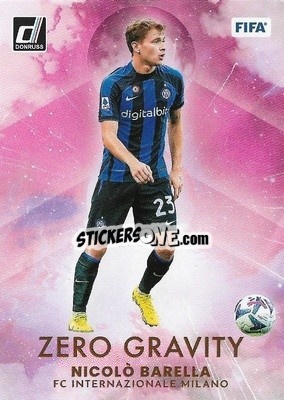 Sticker Nicolo Barella - Donruss Soccer 2022-2023 n. ZG6 - Panini