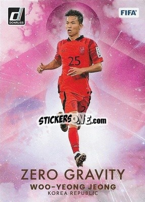 Sticker Woo-yeong Jeong - Donruss Soccer 2022-2023 n. ZG14 - Panini