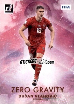 Sticker Dusan Vlahovic - Donruss Soccer 2022-2023 n. ZG19 - Panini