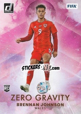 Sticker Brennan Johnson - Donruss Soccer 2022-2023 n. ZG21 - Panini