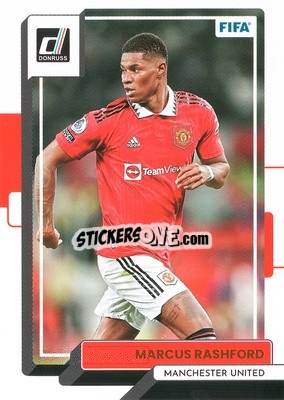 Sticker Marcus Rashford - Donruss Soccer 2022-2023 n. 167 - Panini