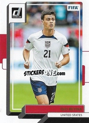 Sticker Gio Reyna - Donruss Soccer 2022-2023 - Panini