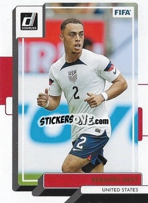 Sticker Sergino Dest - Donruss Soccer 2022-2023 - Panini