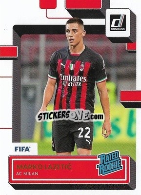 Sticker Marko Lazetic - Donruss Soccer 2022-2023 n. 176 - Panini