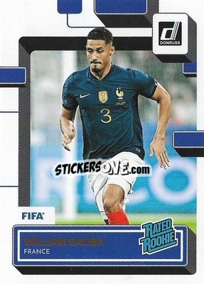 Sticker William Saliba - Donruss Soccer 2022-2023 - Panini