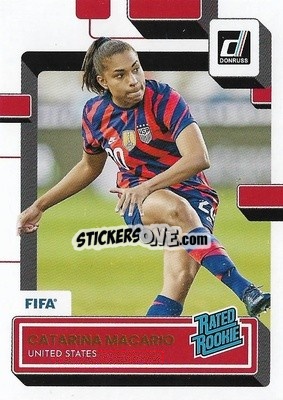 Sticker Catarina Macario - Donruss Soccer 2022-2023 - Panini