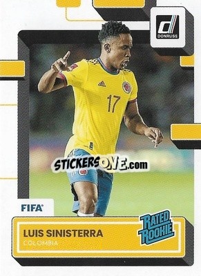 Sticker Luis Sinisterra - Donruss Soccer 2022-2023 - Panini