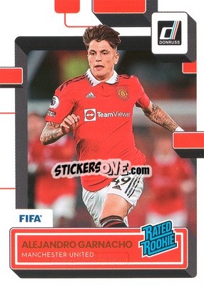 Figurina Alejandro Garnacho - Donruss Soccer 2022-2023 - Panini