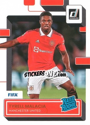 Sticker Tyrell Malacia - Donruss Soccer 2022-2023 n. 200 - Panini
