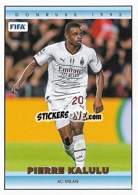 Sticker Pierre Kalulu - Donruss Soccer 2022-2023 - Panini