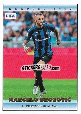 Sticker Marcelo Brozovic - Donruss Soccer 2022-2023 - Panini