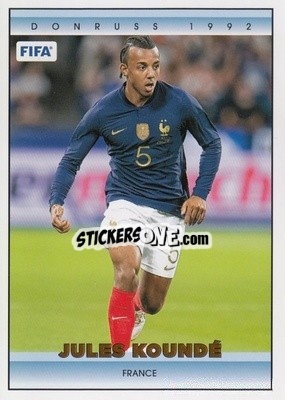 Sticker Jules Kounde - Donruss Soccer 2022-2023 - Panini