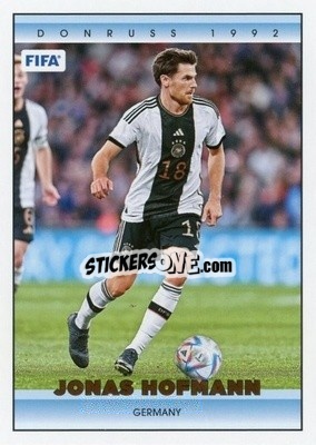 Sticker Jonas Hofmann - Donruss Soccer 2022-2023 - Panini