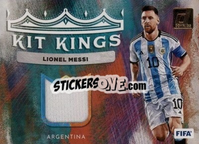 Sticker Lionel Messi - Donruss Soccer 2022-2023 n. KK16 - Panini