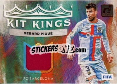 Sticker Gerard Pique - Donruss Soccer 2022-2023 n. KK20 - Panini