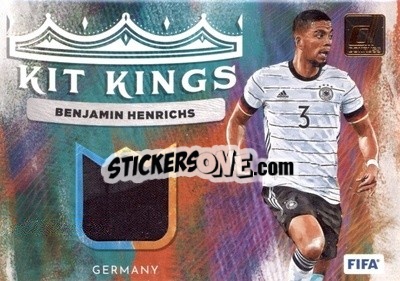 Sticker Benjamin Henrichs - Donruss Soccer 2022-2023 n. KK27 - Panini