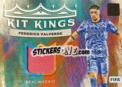 Sticker Federico Valverde - Donruss Soccer 2022-2023 n. KK40 - Panini