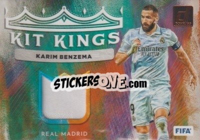 Sticker Karim Benzema - Donruss Soccer 2022-2023 n. KK41 - Panini