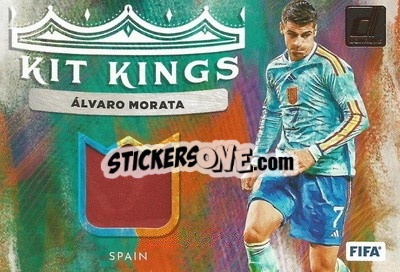 Sticker Alvaro Morata - Donruss Soccer 2022-2023 n. KK43 - Panini