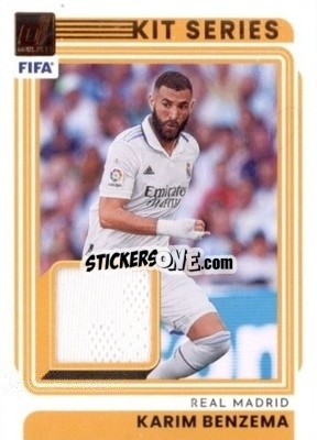 Sticker Karim Benzema - Donruss Soccer 2022-2023 n. KS41 - Panini