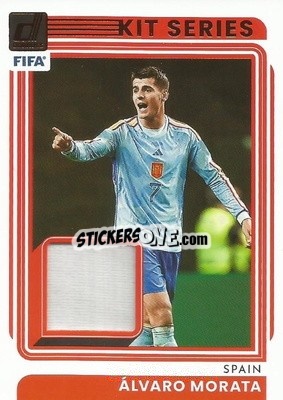 Sticker Alvaro Morata - Donruss Soccer 2022-2023 n. KS43 - Panini