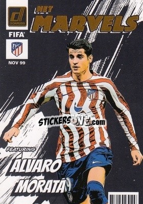 Sticker Alvaro Morata - Donruss Soccer 2022-2023 n. NM3 - Panini