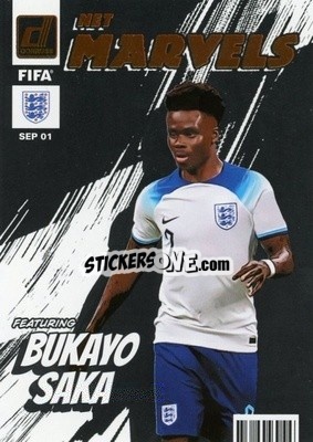 Sticker Bukayo Saka - Donruss Soccer 2022-2023 n. NM6 - Panini