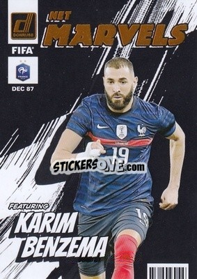 Sticker Karim Benzema - Donruss Soccer 2022-2023 n. NM10 - Panini