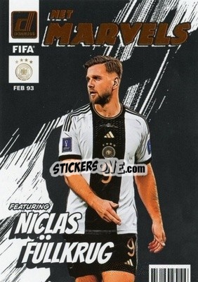 Sticker Niclas Fullkrug - Donruss Soccer 2022-2023 - Panini