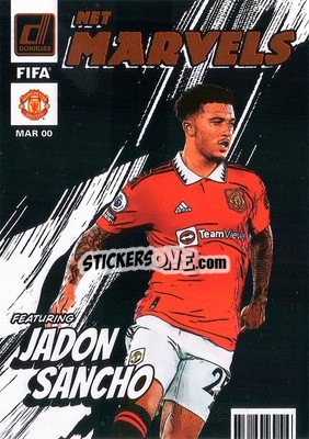 Sticker Jadon Sancho - Donruss Soccer 2022-2023 n. NM24 - Panini