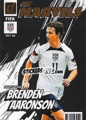 Sticker Brenden Aaronson - Donruss Soccer 2022-2023 n. NM25 - Panini