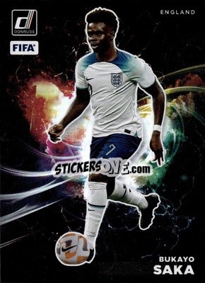 Sticker Bukayo Saka - Donruss Soccer 2022-2023 n. NMO5 - Panini