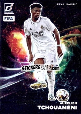Sticker Aurelien Tchouameni - Donruss Soccer 2022-2023 n. NMO17 - Panini