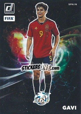Sticker Gavi - Donruss Soccer 2022-2023 n. NMO19 - Panini