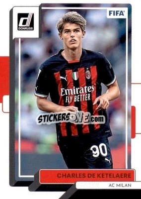Sticker Charles De Ketelaere - Donruss Soccer 2022-2023 n. 1 - Panini