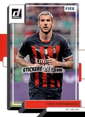 Sticker Theo Hernandez - Donruss Soccer 2022-2023 - Panini