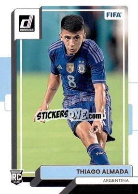 Sticker Thiago Almada - Donruss Soccer 2022-2023 n. 7 - Panini