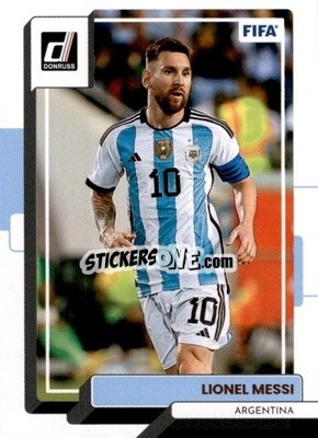 Sticker Lionel Messi - Donruss Soccer 2022-2023 n. 10 - Panini