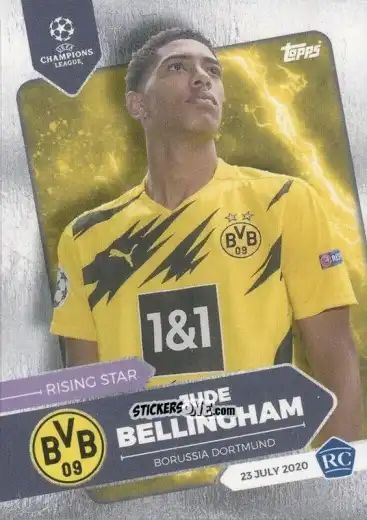 Cromo Jude Bellingham - On-Demand UEFA Champions League Summer Signings 2020-2021
 n. 7 - Topps