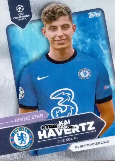 Cromo Kai Havertz - On-Demand UEFA Champions League Summer Signings 2020-2021
 n. 15 - Topps