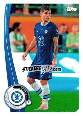 Sticker Christian Pulisic - Chelsea 2022-2023
 n. CFC-16 - Topps